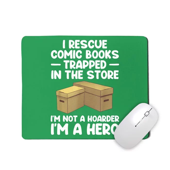 Cool Comic Book Comic Book Collector Mousepad