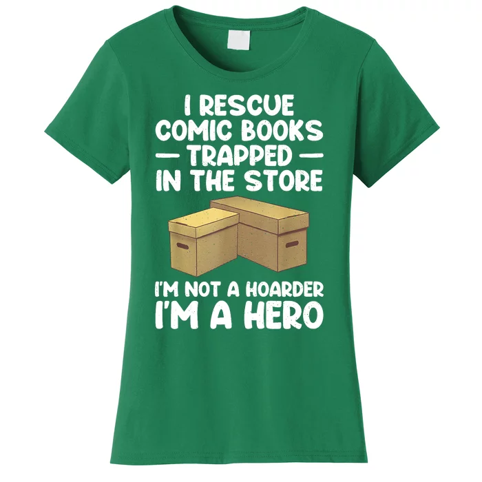 Cool Comic Book Comic Book Collector Women's T-Shirt