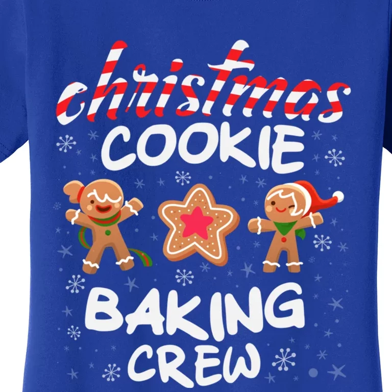 Christmas Cookie Baking Crew Xmas Cookie Exchange Gift Women's T-Shirt