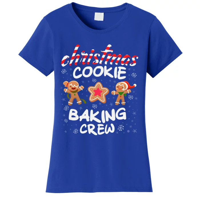 Christmas Cookie Baking Crew Xmas Cookie Exchange Gift Women's T-Shirt