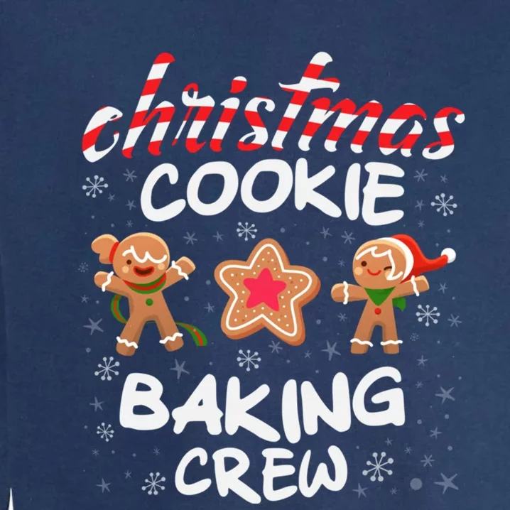 Christmas Cookie Baking Crew Xmas Cookie Exchange Gift Garment-Dyed Sweatshirt