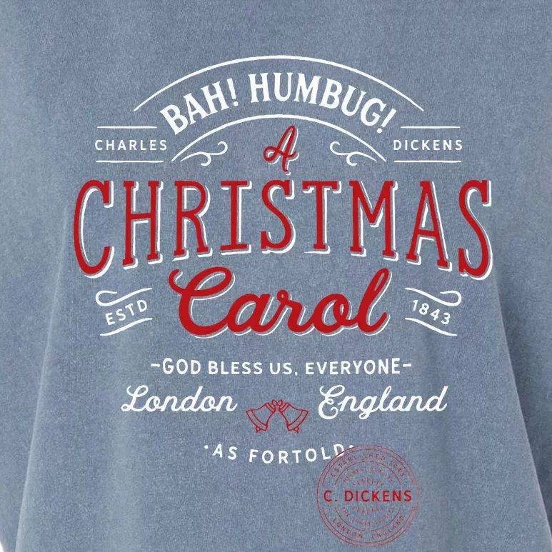 Christmas Carol Bah! Humbug! Holiday Design Tradition Garment-Dyed Women's Muscle Tee