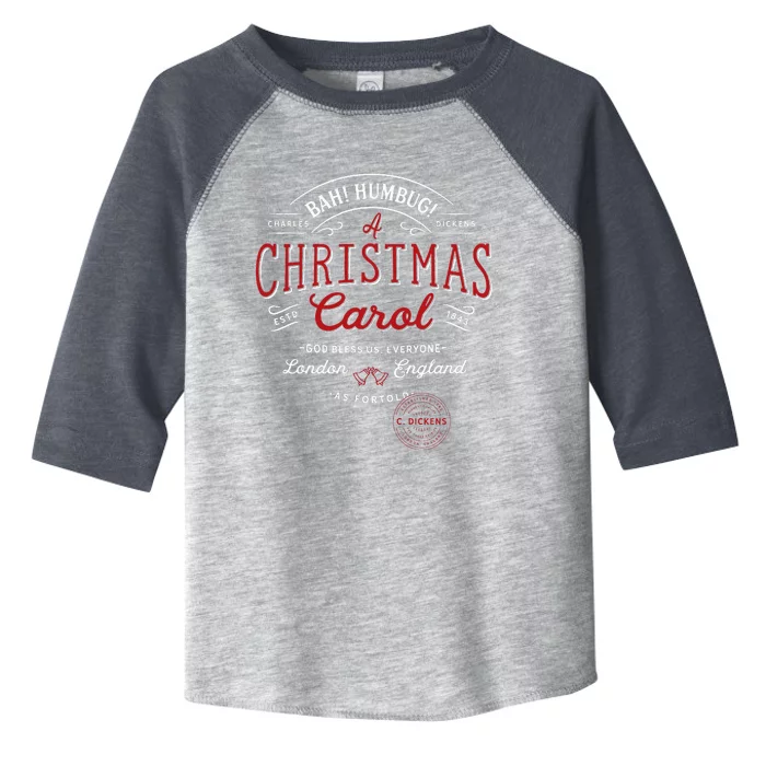 Christmas Carol Bah! Humbug! Holiday Design Tradition Toddler Fine Jersey T-Shirt