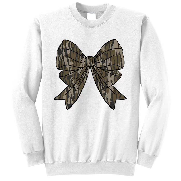 Camo Coquette Bow Duck Hunt Duck Hunting Women Sweatshirt