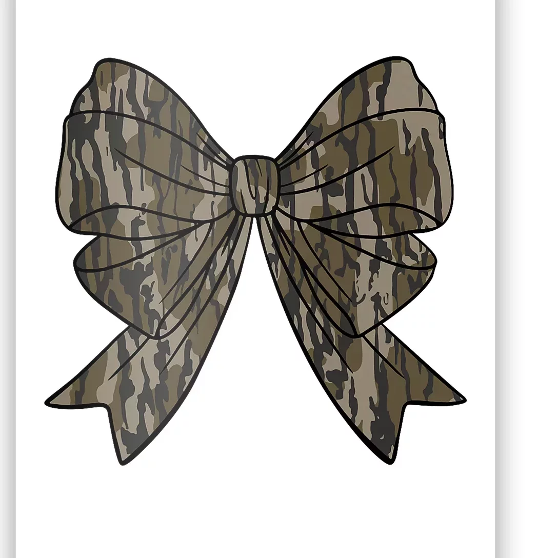 Camo Coquette Bow Duck Hunt Duck Hunting Women Poster