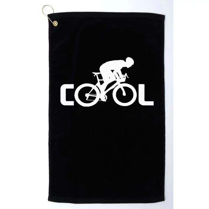 Cool Cycling Bicycle Bicycling Lover Bike Cyclist Platinum Collection Golf Towel