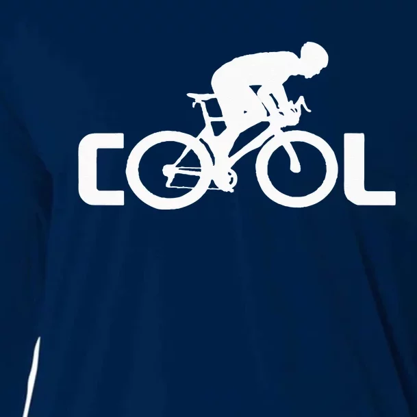 Cool Cycling Bicycle BicyclingLover Bike Cyclist Cooling Performance Long Sleeve Crew