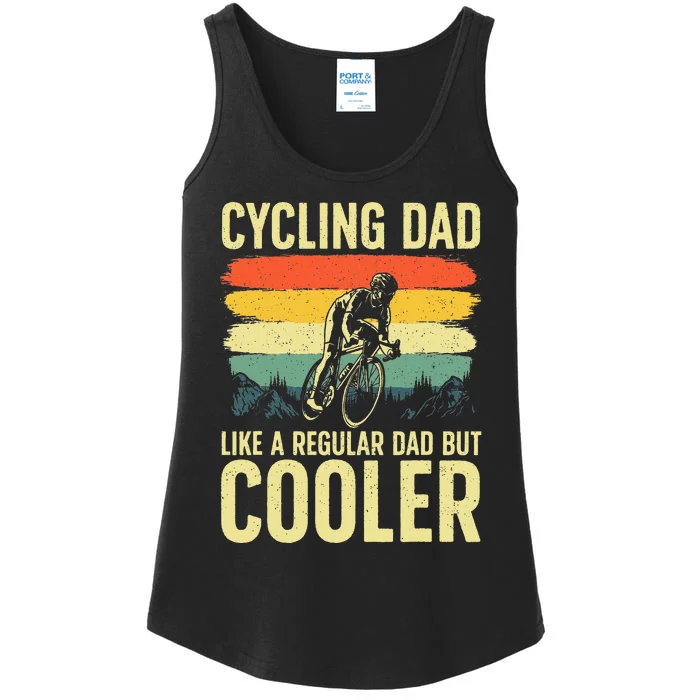 Cool Cycling Bicycling Bikers Bicycle Bike Rider Ladies Essential Tank