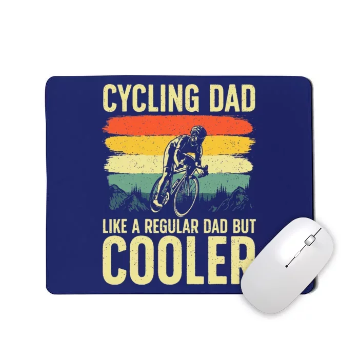 Cool Cycling  Bicycling Bikers Bicycle Bike Rider Mousepad