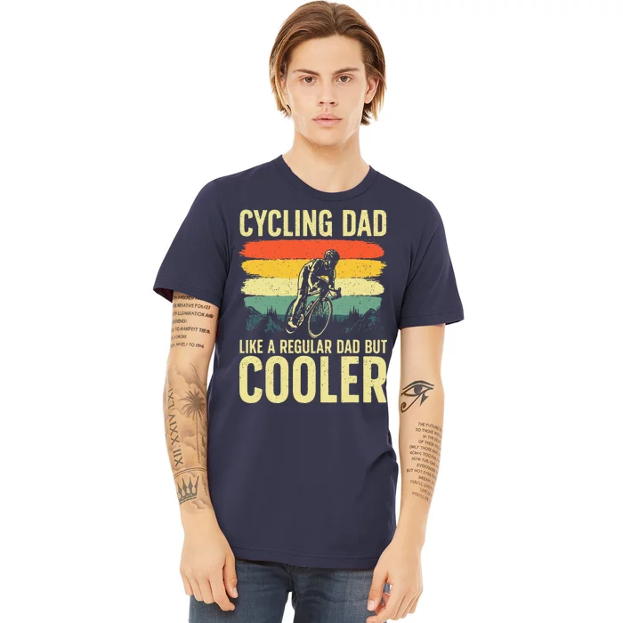 Cool Cycling  Bicycling Bikers Bicycle Bike Rider Premium T-Shirt