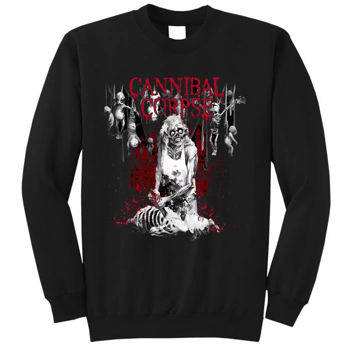 Cannibal Corpse Butcher Short Tall Sweatshirt