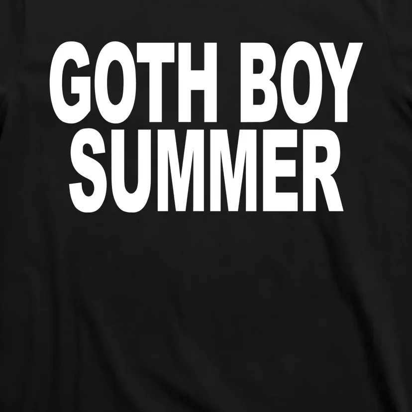 Camthe Cameraman Billy Goth Thornton Wearing Goth Boy Summer T-Shirt