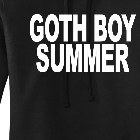 Camthe Cameraman Billy Goth Thornton Wearing Goth Boy Summer Women's Pullover Hoodie