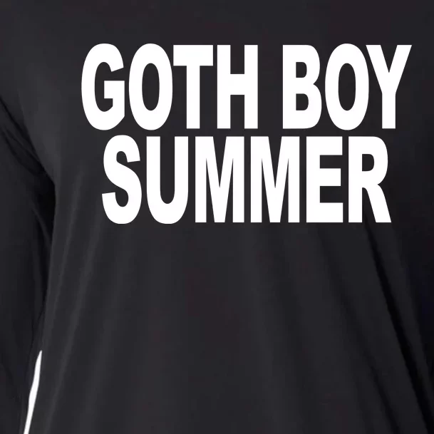 Camthe Cameraman Billy Goth Thornton Wearing Goth Boy Summer Cooling Performance Long Sleeve Crew