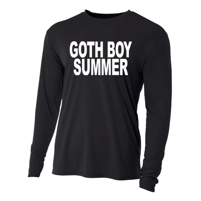 Camthe Cameraman Billy Goth Thornton Wearing Goth Boy Summer Cooling Performance Long Sleeve Crew