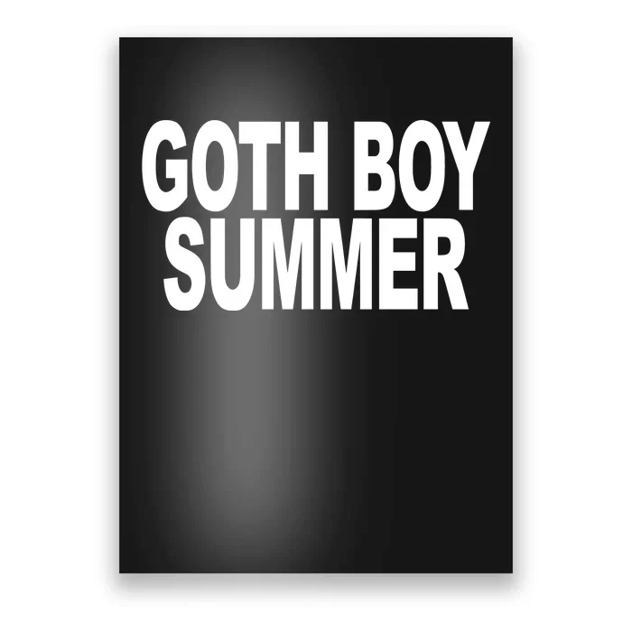 Camthe Cameraman Billy Goth Thornton Wearing Goth Boy Summer Poster