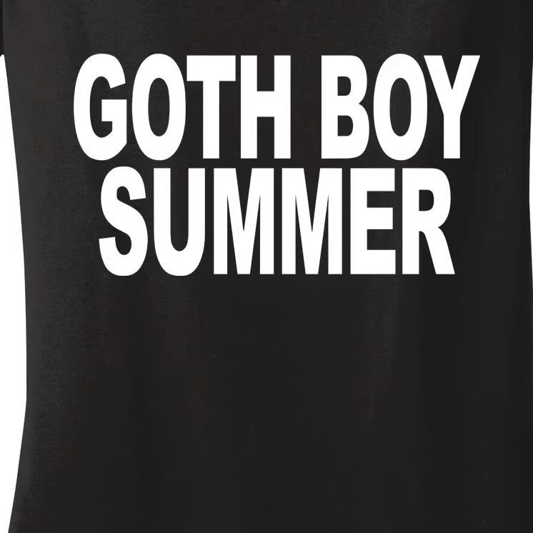 Camthe Cameraman Billy Goth Thornton Wearing Goth Boy Summer Women's V-Neck T-Shirt