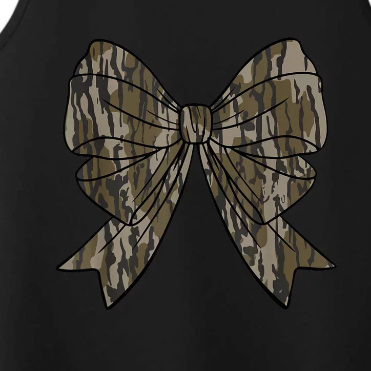 Camo Coquette Bow Duck Hunt Duck Hunting Performance Tank