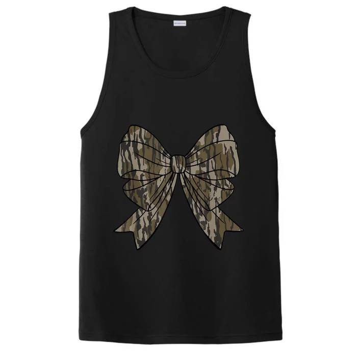 Camo Coquette Bow Duck Hunt Duck Hunting Performance Tank