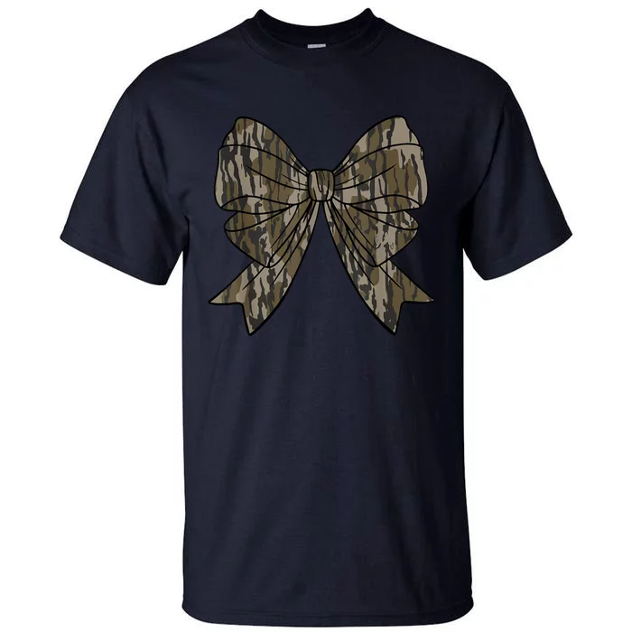 Camo Coquette Bow Duck Hunt Duck Hunting Tall T-Shirt