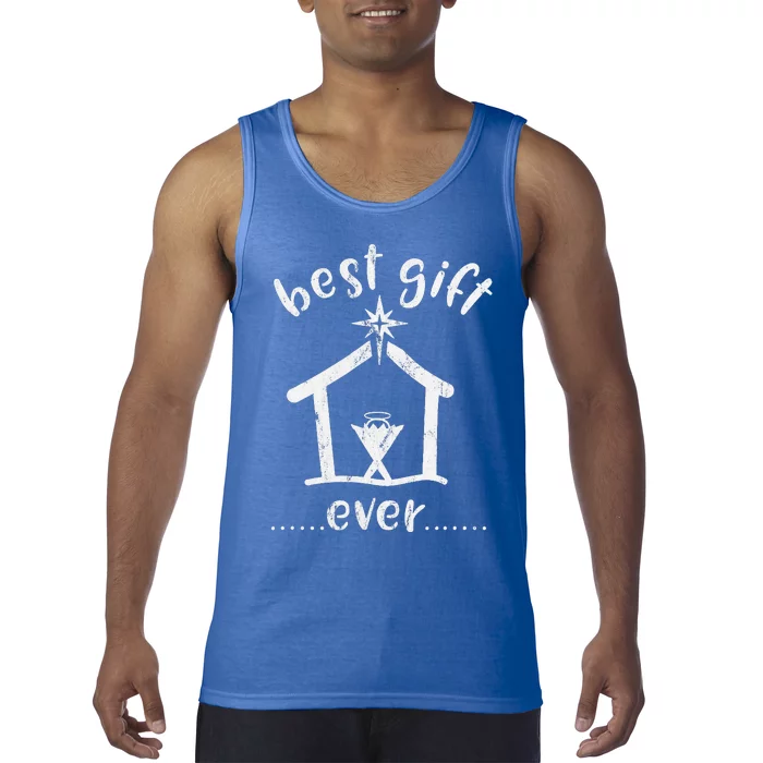 Christian Christmas Best Gift Ever Jesus Story Tank Top