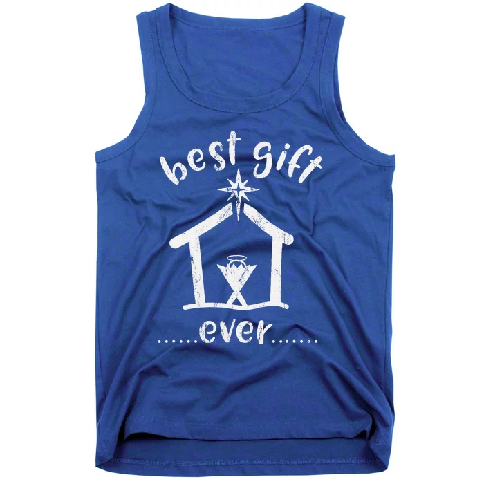 Christian Christmas Best Gift Ever Jesus Story Tank Top