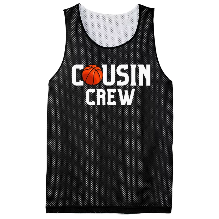 Cousin Crew Basketball Squad Family Friends Basketball Mesh Reversible Basketball Jersey Tank