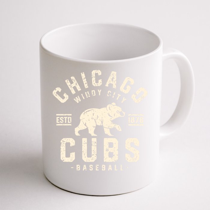 Cubs Chicago Baseball Lover Front & Back Coffee Mug