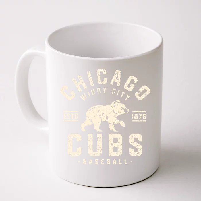 Cubs Chicago Baseball Lover Front & Back Coffee Mug