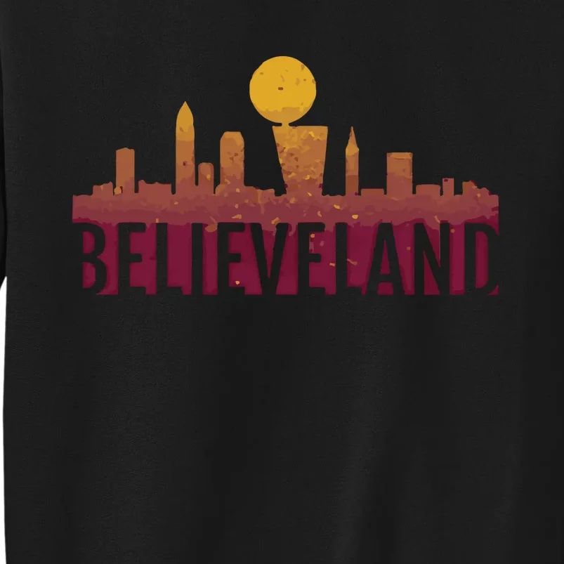 Cleveland Cavaliers Believeland Championship Tall Sweatshirt