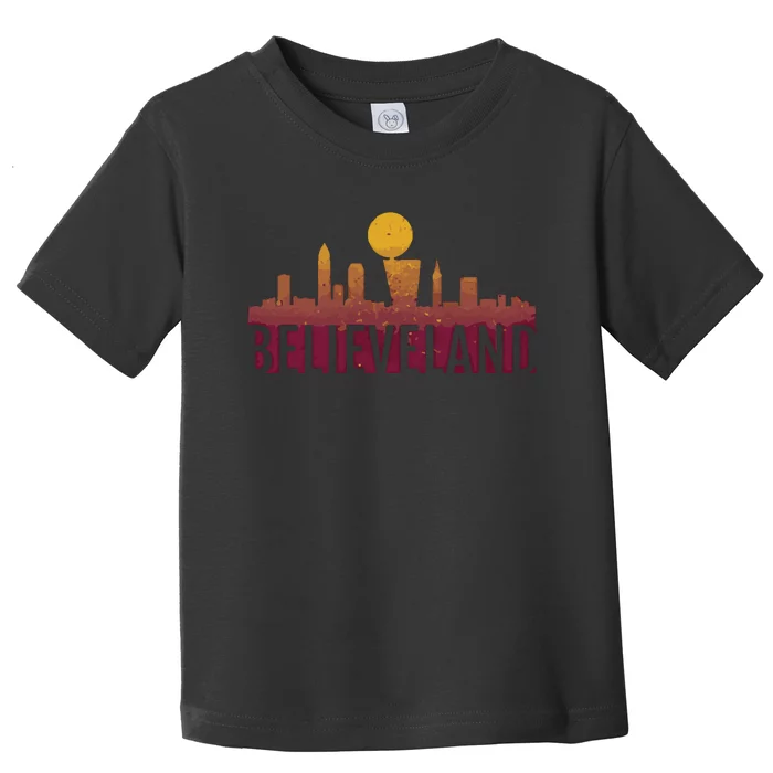 Cleveland Cavaliers Believeland Championship Toddler T-Shirt