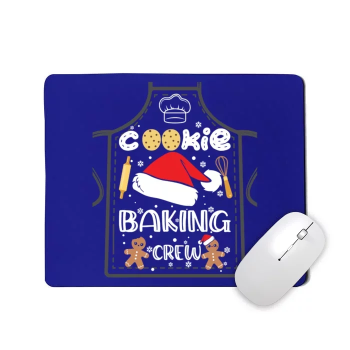 Christmas Cookie Baking Crew Funny Pajamas Family Xmas Santa Great Gift Mousepad