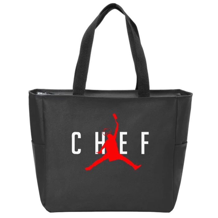 Chef Cook BBQ Funny Tee Cool Cooking Love Perfect Gift Idea Zip Tote Bag