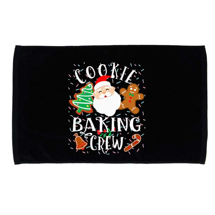 Christmas Cookie Baking Crew Cookie Crew Family Christmas Microfiber Hand Towel