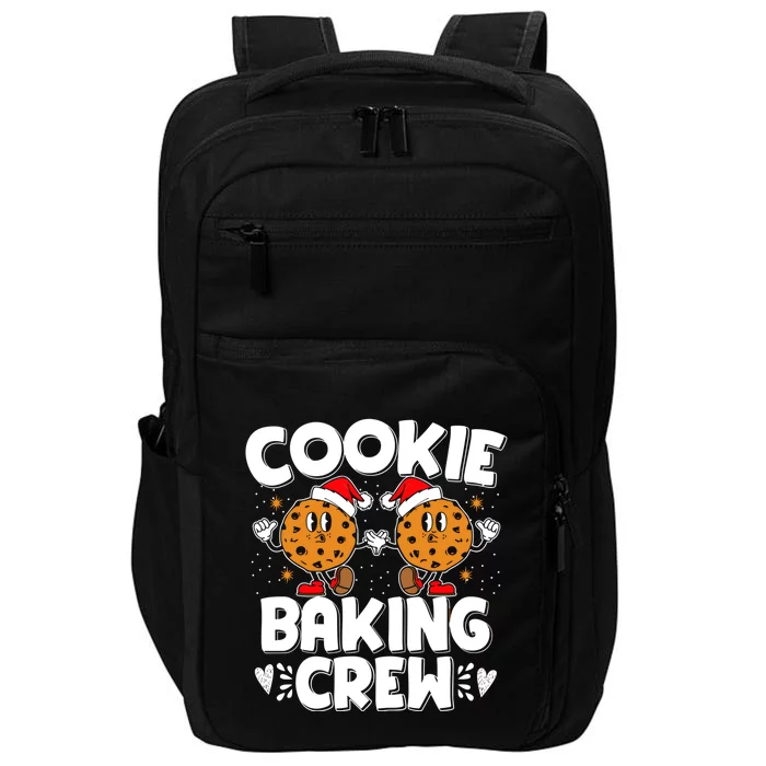 Christmas Cookie Baking Crew Xmas Cookie Exchange Santa Cool Gift Impact Tech Backpack