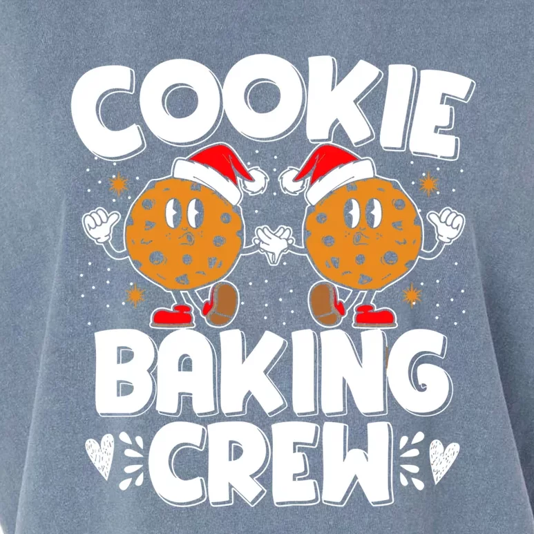 Christmas Cookie Baking Crew Xmas Cookie Exchange Santa Cool Gift Garment-Dyed Women's Muscle Tee