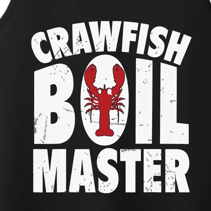 Cool Crawfish Boil For Men Women Crawfish Seafood Chef Performance Tank