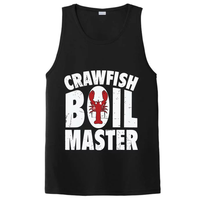 Cool Crawfish Boil For Men Women Crawfish Seafood Chef Performance Tank