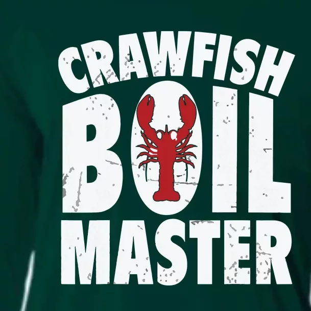 Cool Crawfish Boil For Men Women Crawfish Seafood Chef Cooling Performance Long Sleeve Crew