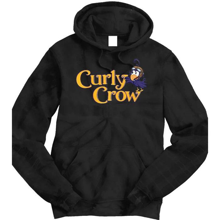 Curly Crow Balloon Book Character Tie Dye Hoodie