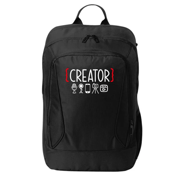 Content Creator blogger vlogger influencer Creator City Backpack