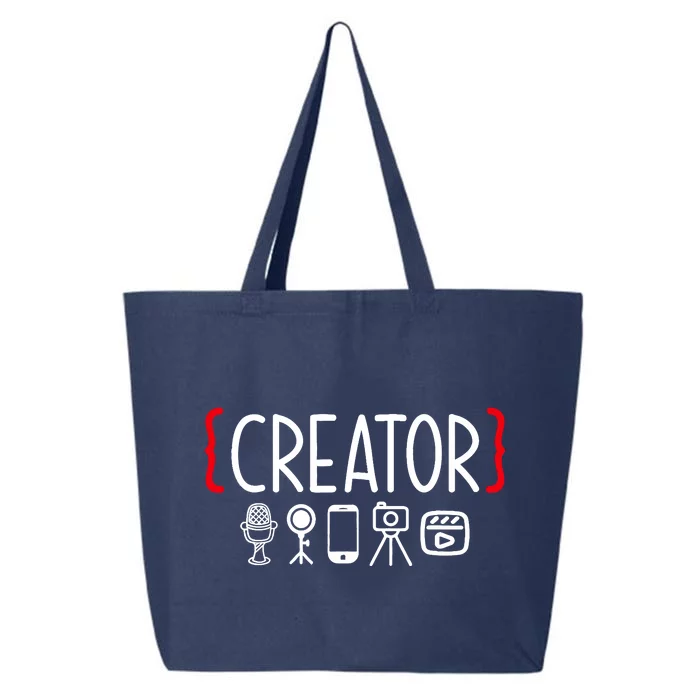 Content Creator blogger vlogger influencer Creator 25L Jumbo Tote