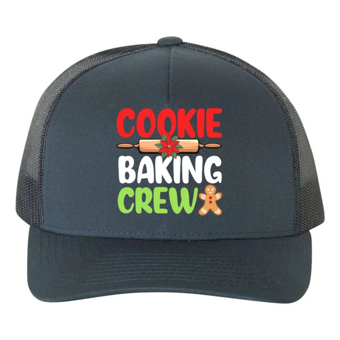 Christmas Cookie Baking Crew Xmas Cookie Exchange Santa Gift Yupoong Adult 5-Panel Trucker Hat