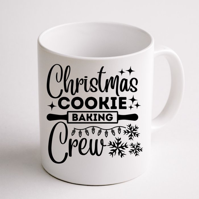 Christmas Cookie Baking Crew Gift Front & Back Coffee Mug