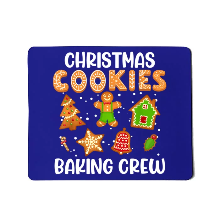 Christmas Cookie Baking Crew Xmas Cookie Exchange Santa Gift Mousepad