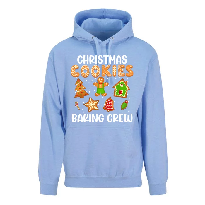 Christmas Cookie Baking Crew Xmas Cookie Exchange Santa Gift Unisex Surf Hoodie