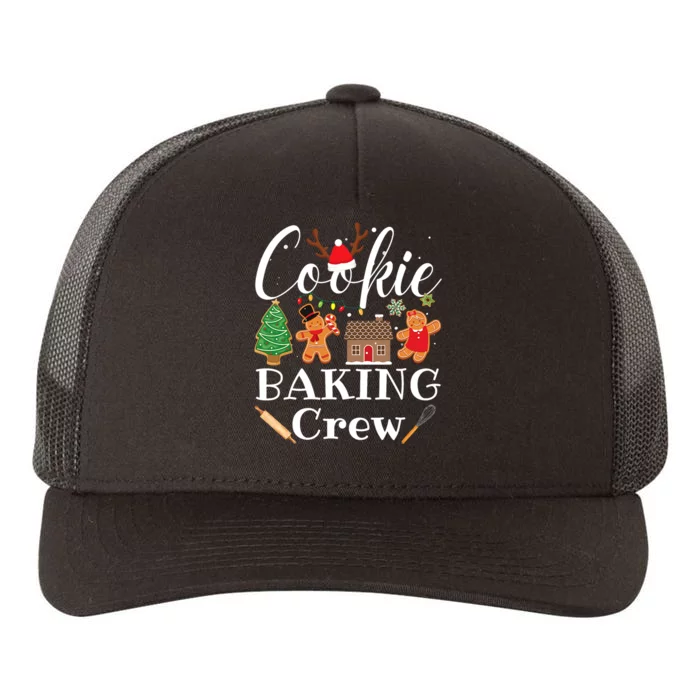 Christmas Cookie Baking Crew Family Baking Team Funny Cookie Yupoong Adult 5-Panel Trucker Hat