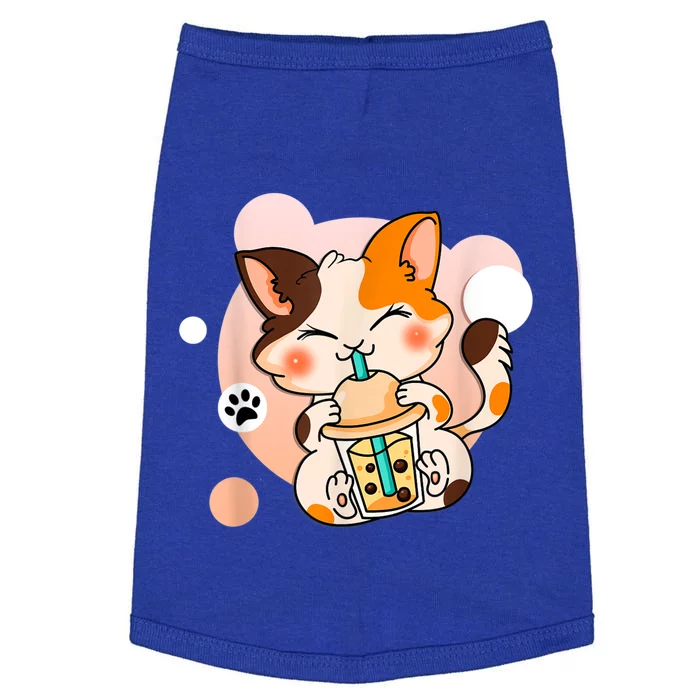 Cute Cat Boba Tea Bubble Tea Anime Kawaii Neko . Doggie Tank