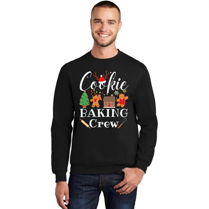 Christmas Cookie Baking Crew Family Baking Team Tall Sweatshirt