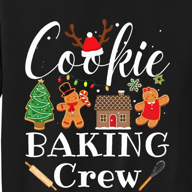 Christmas Cookie Baking Crew Family Baking Team Tall Sweatshirt